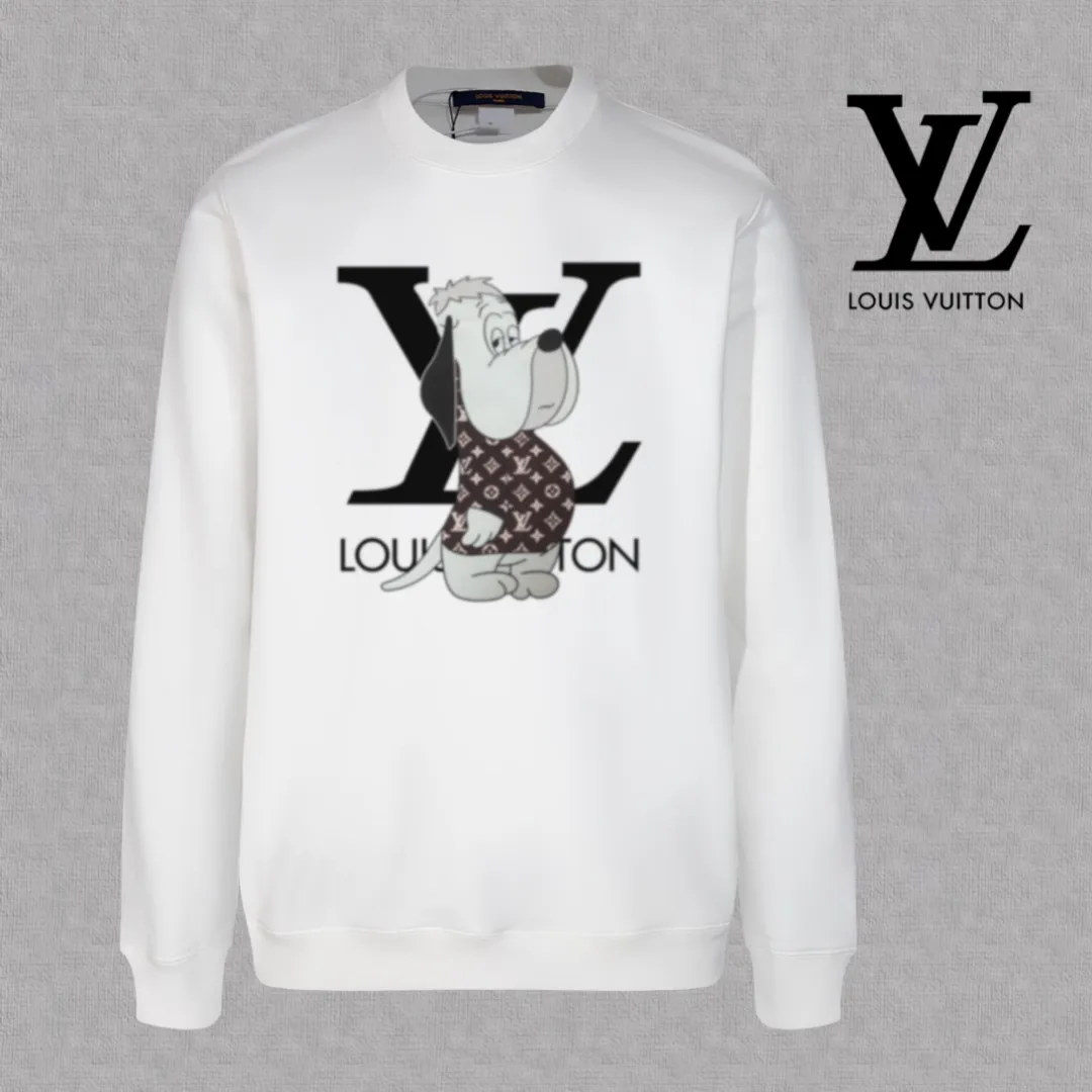 🅿️250 hot style on the shelves🔥❗ 💫〖Louis Vuitton LV〗 Fashionable round neck sweatshirt, casually matched with various styles, it is perfectly handsome😎The whole dress is made of double waistcoats, which makes the whole dress more three-dimensional. Not ordinary factories can do such fine work. The 2025 spring style counters are on sale, exquisite round neck terry sweatshirt, high-end double-strand pure cotton Customized drawstring ribs are dyed in the same vat and are complete with three standards. The chest craftsmanship adopts a simple and elegant pattern on the chest, which is easy to control for any age group! Fit and comfortable! Customized thickened 440g terry sweatshirt fabric, soft and comfortable to the touch, with a three-dimensional shape! 🙌🏻 It’s also very breathable, so it’s a versatile style that can be worn with any outfit! ✔Color: Black White Apricot Size: S M L XL 2XL